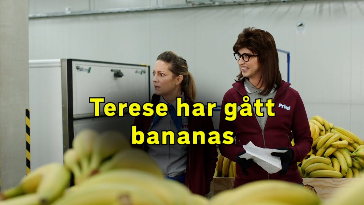 Terese har gått bananas