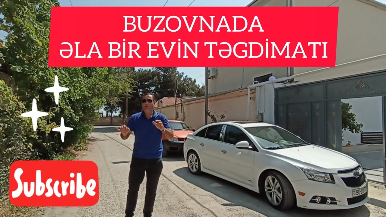 BUZOVNADA AİDA  PARKINA YAXIN SUPER 2 MƏRTƏBƏLİ HEYƏT EVİ 160.000 AZN
