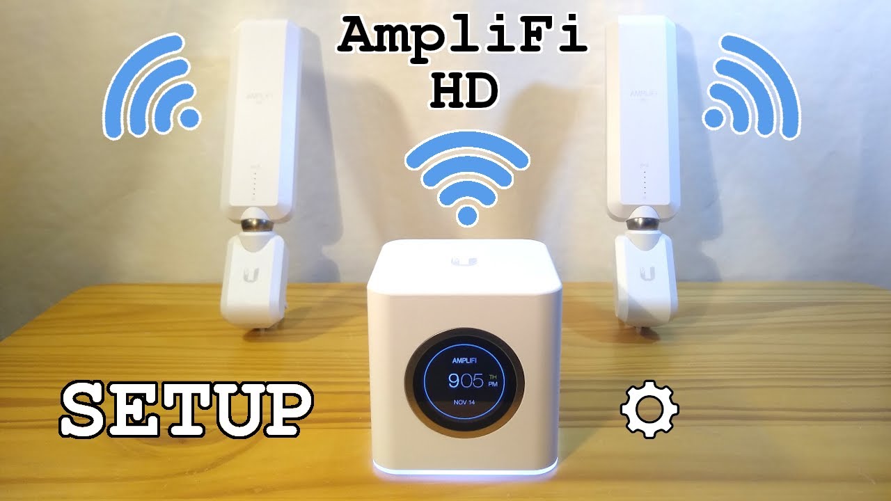 Ubiquiti AmpliFi HD Wi-Fi System • Unboxing, installation, configuration and test