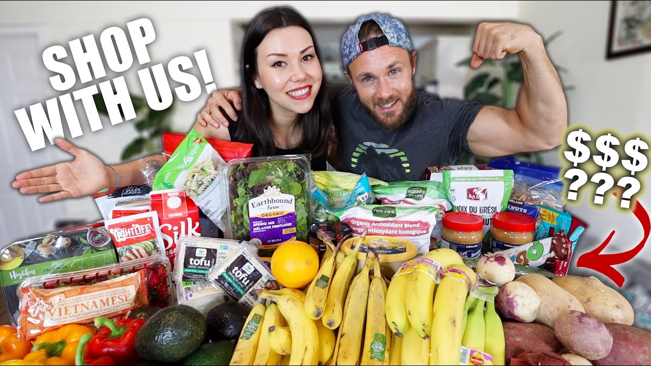 Vegan Grocery Haul | Shop With Us! 🥦🍌🍓🥑🍕