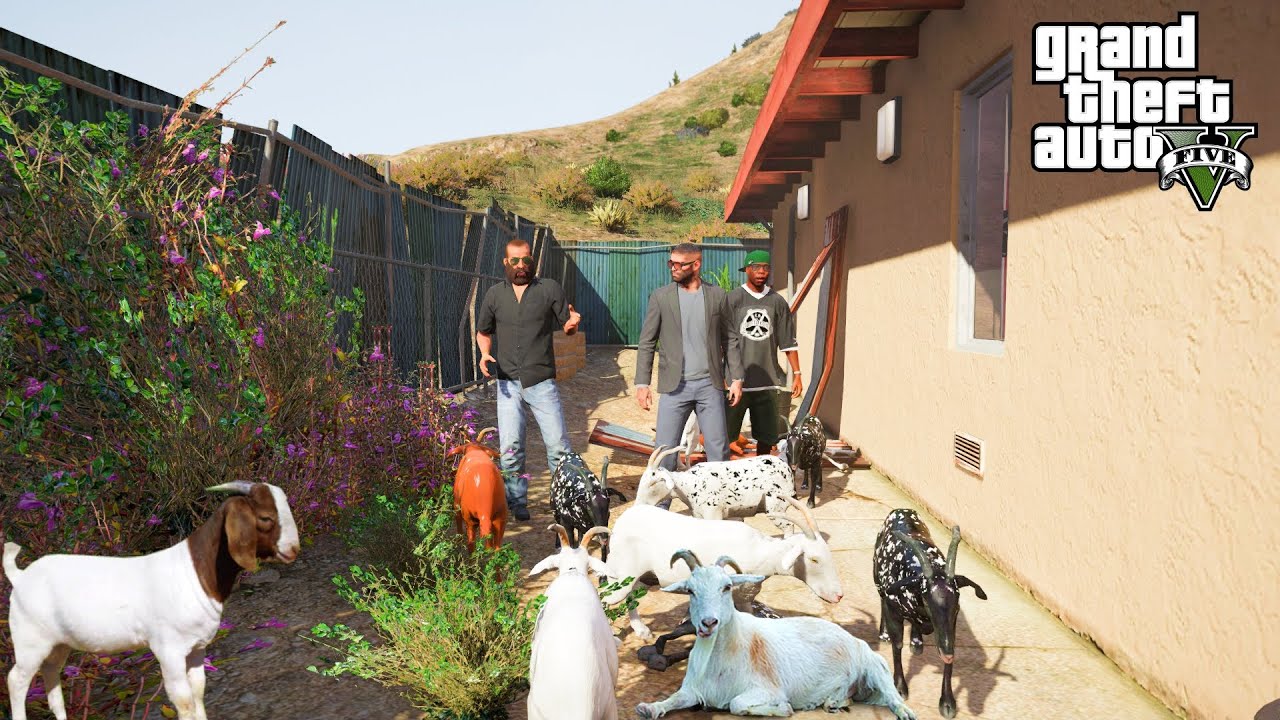 TREVOR VISITS ASHRAF BHAI! | FUNNY 'MANDI SERIES' BAKRA EID 2024 EPISODE 7 | GTA 5 MODS PAKISTAN