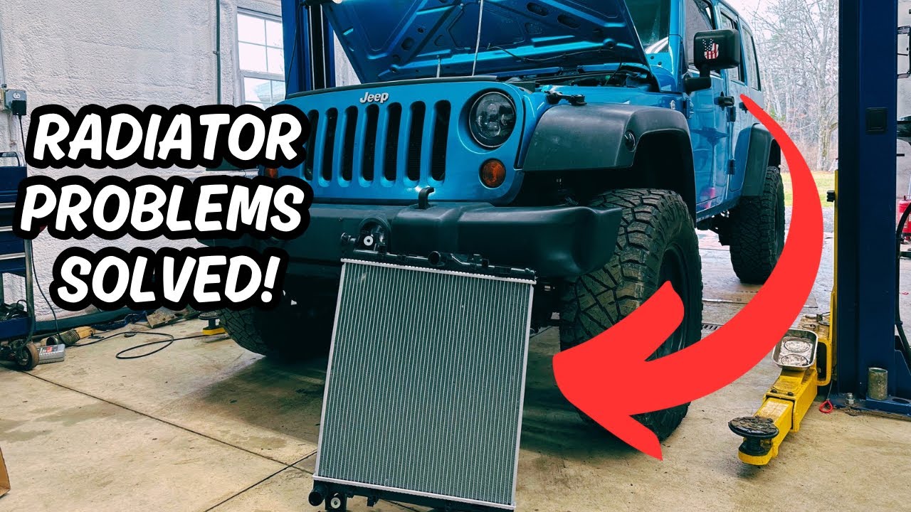 Пошаговое руководство по замене радиатора Jeep Wrangler (2007–2018) своими руками
