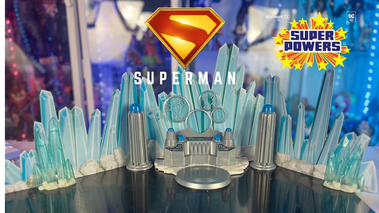 Mcfarlane Toys DC Direct Super Powers Superman 2025 Fortress of Solitude play set review