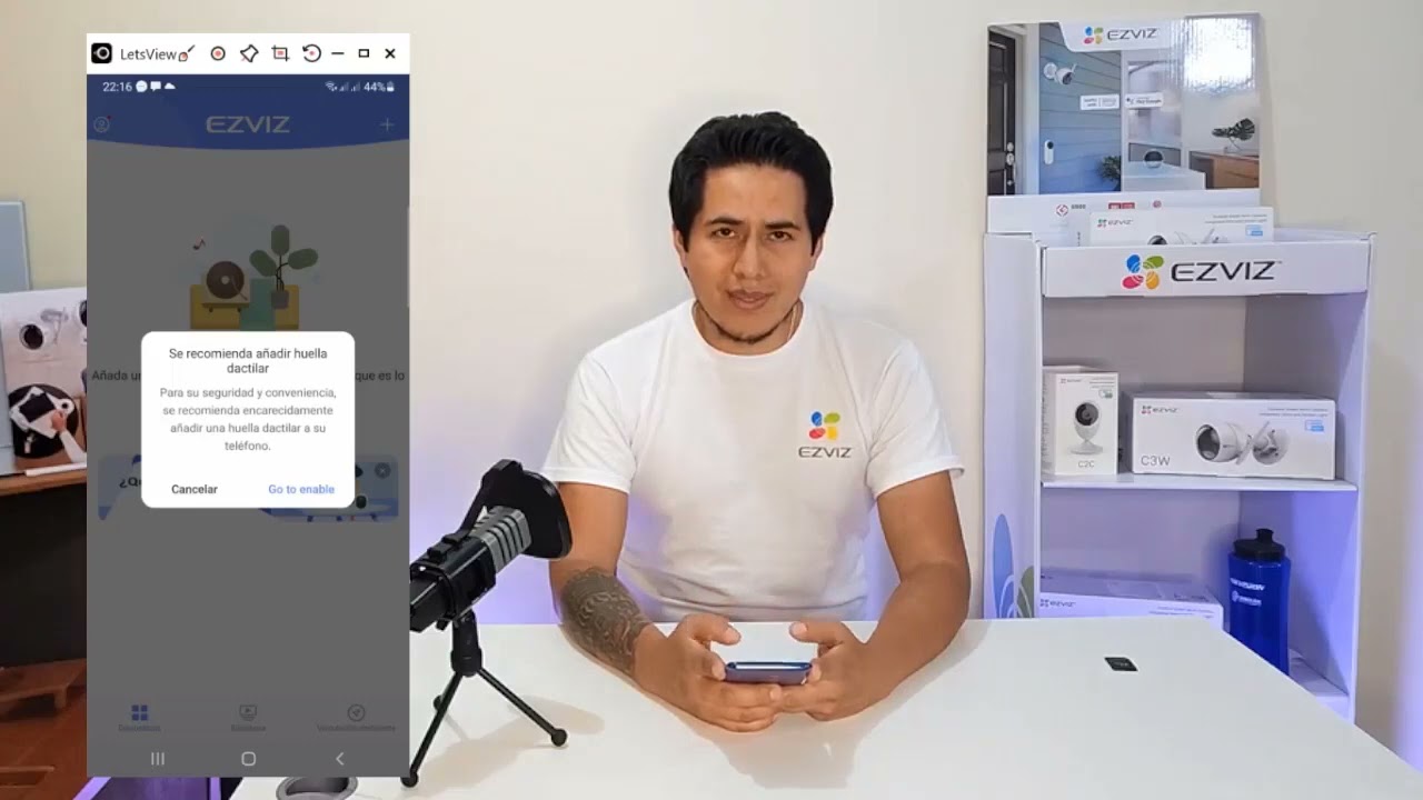 1️⃣ Cómo crear una cuenta en ezviz