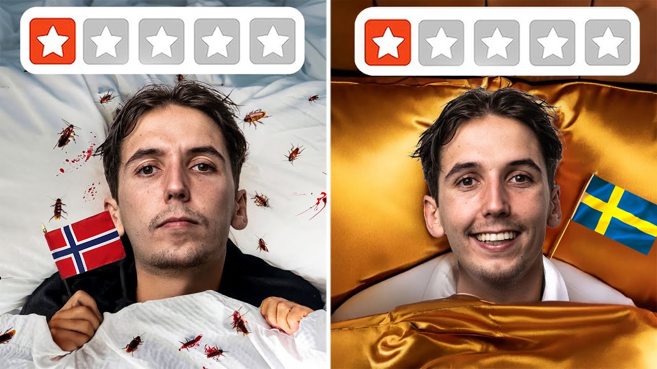 Norge vs Sverige: Billigste Hotell