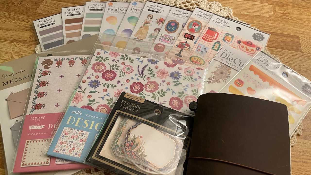 100均購入品をサラッと紹介と、ちょっとだけコラージュ | collage with me
