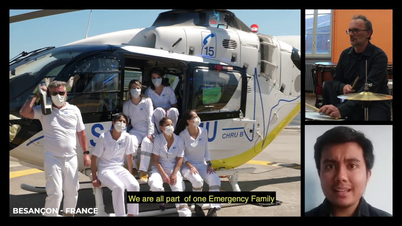 We are Emergency Medicine : le clip bisontin dédié aux personnels soignants !