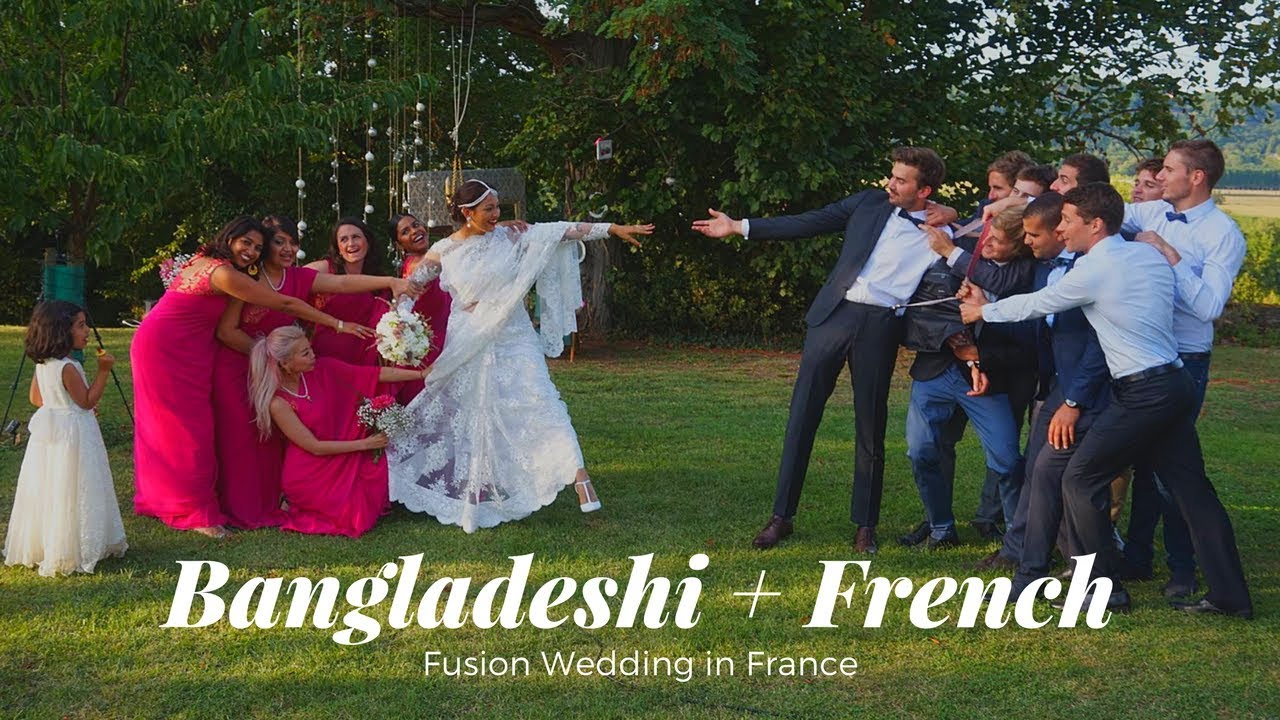 Bangladeshi + French Fusion Wedding in France