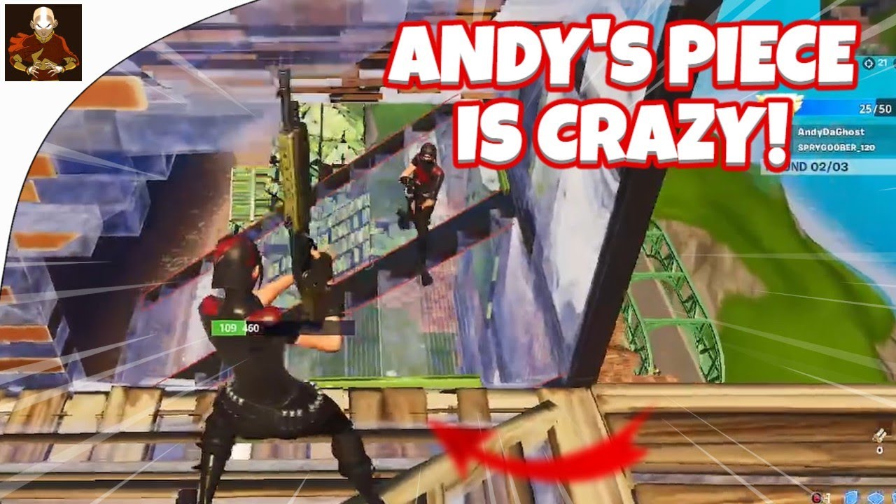 Andy Shows Off THE BEST Controller Piece Control😍 [FORTNITE TOKEN/WAGER]