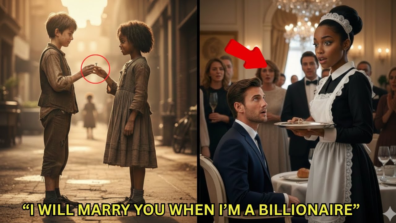 Billionaire Froze When He Saw the Black Maid’s Ring — Remembering His Promise as a Poor Orphan