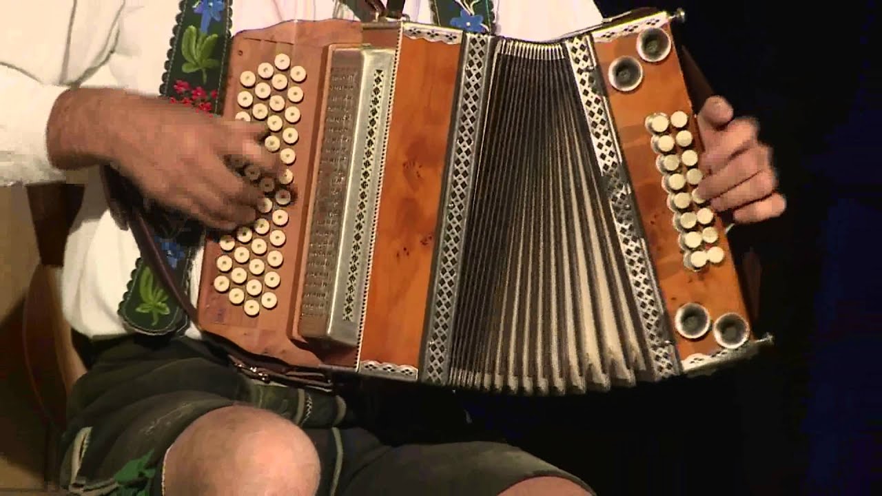 Toni Bartl - Steirische Harmonika - 3 Melodien gleichzeitig (Knedl & Kraut)