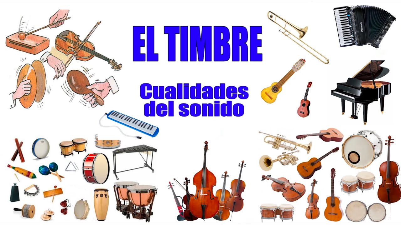 El TIMBRE - Cualidades del sonido