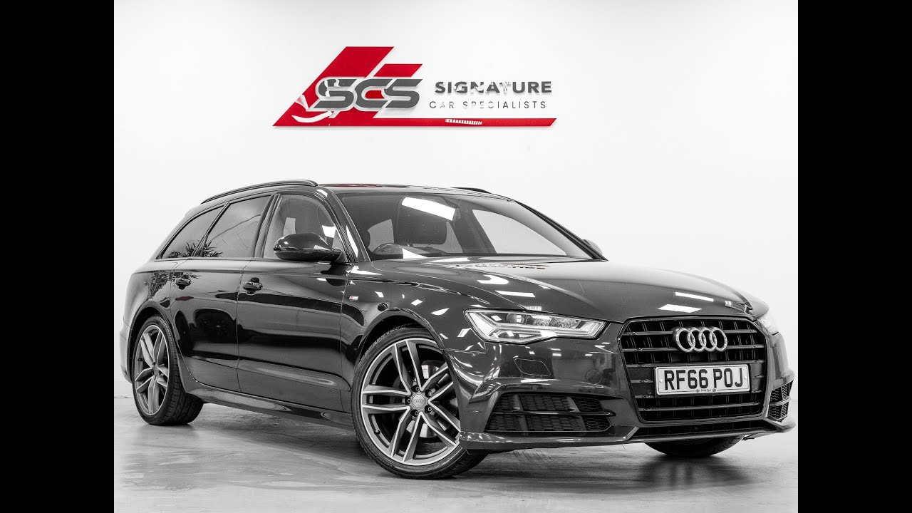 2016-66 Audi A6 Avant 2.0 TDI Black Edition Auto