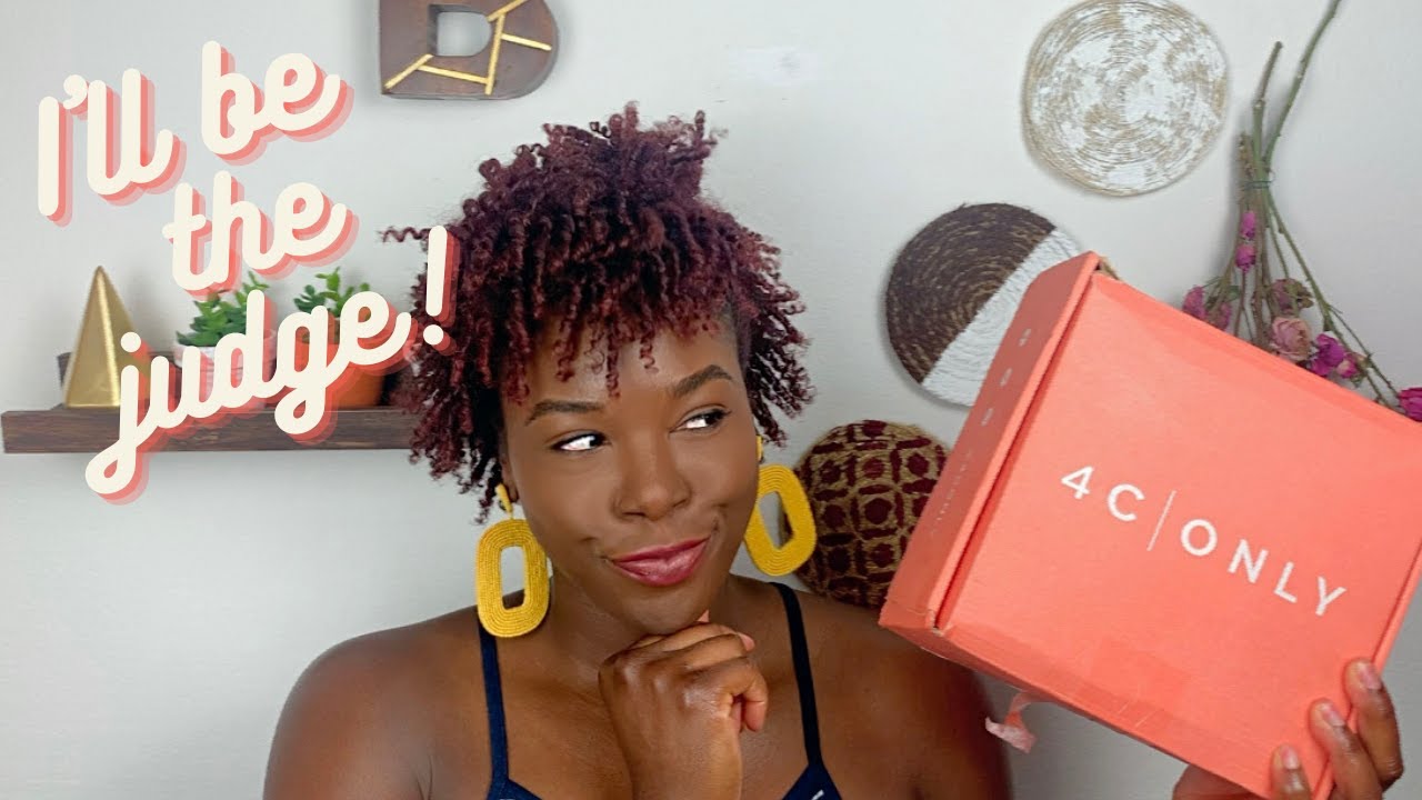 Step by Step 4C Only Wash Day Review all 4 products