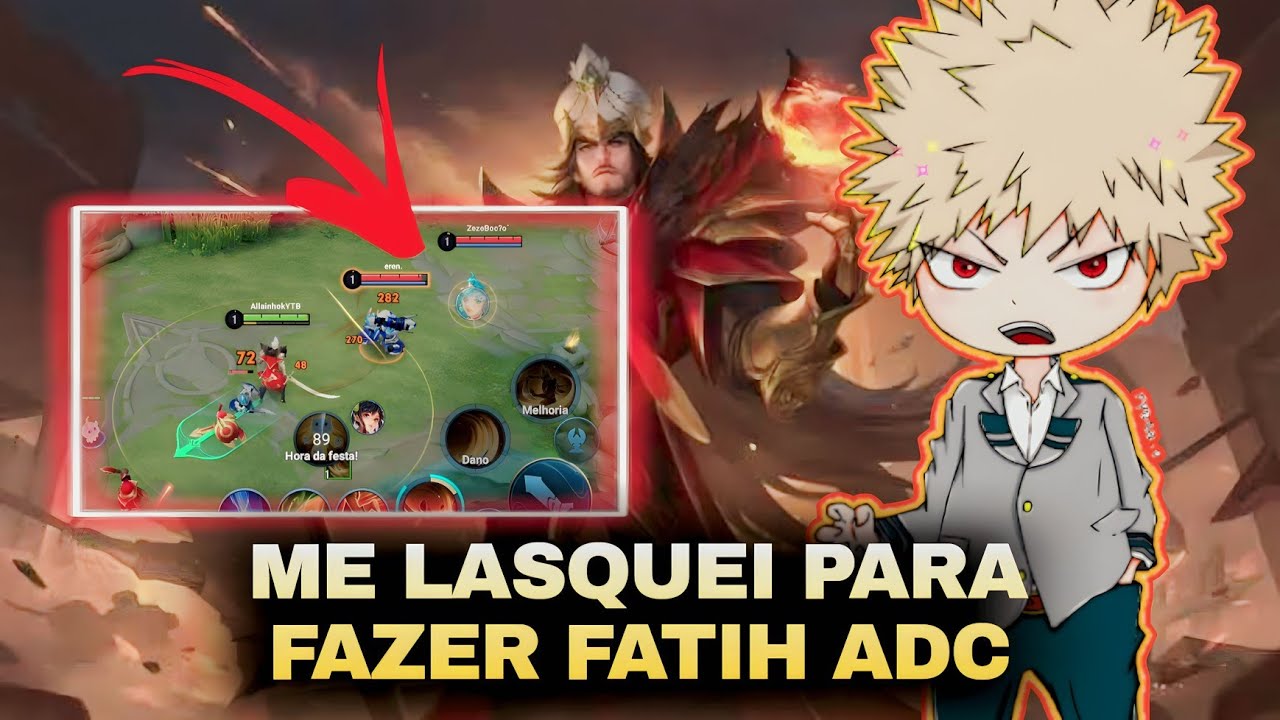FATIH FULL DANO CRITICO DE ATIRADOR - HONOR OF KINGS 