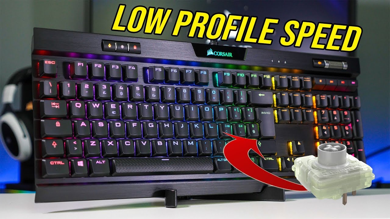 LA TASTIERA GAMING PIU' VELOCE AL MONDO! - CORSAIR K70 MK.2 Low Profile RAPIDFIRE e M65 RGB ELITE