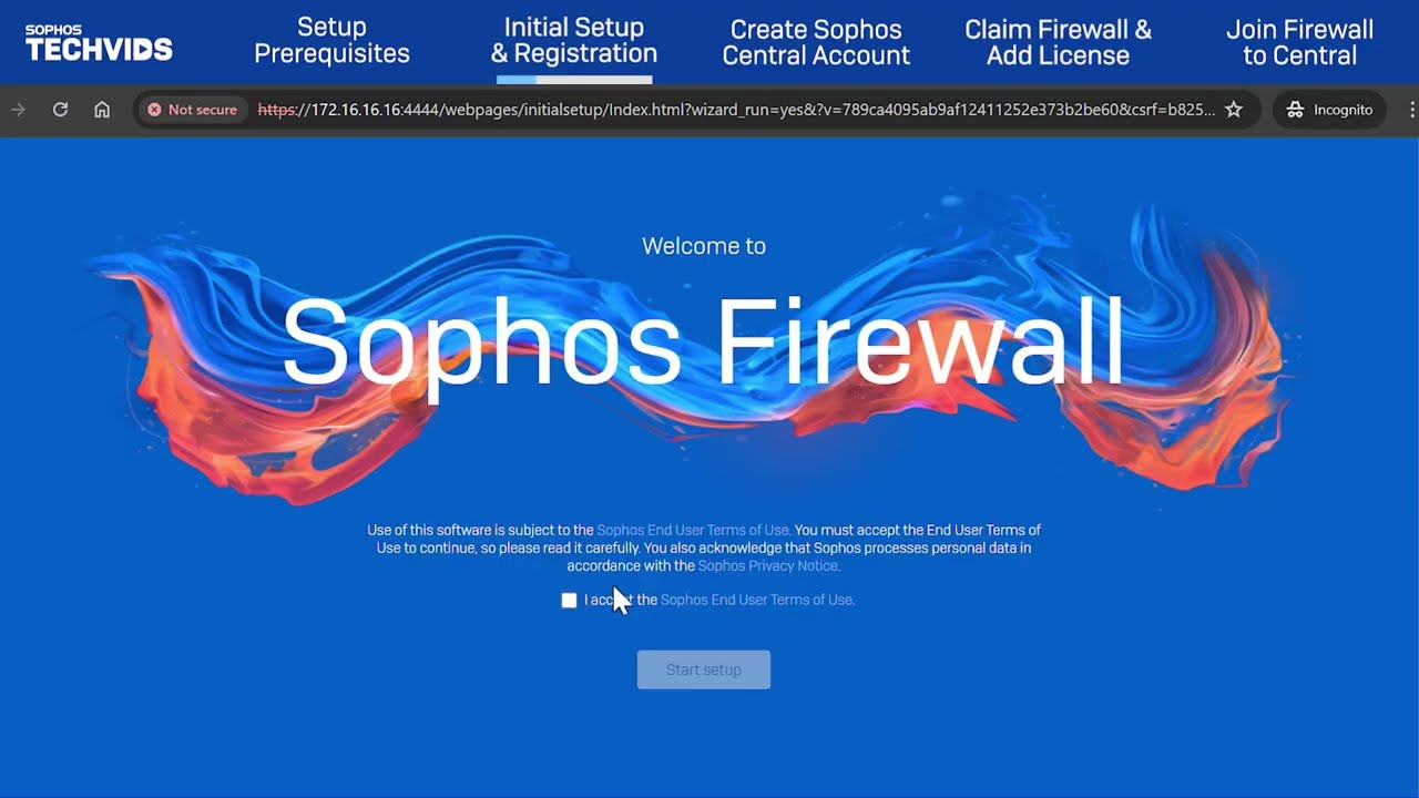 Sophos Firewall: базовая настройка и регистрация | Пошаговое руководство | Sophos Techvids Expert