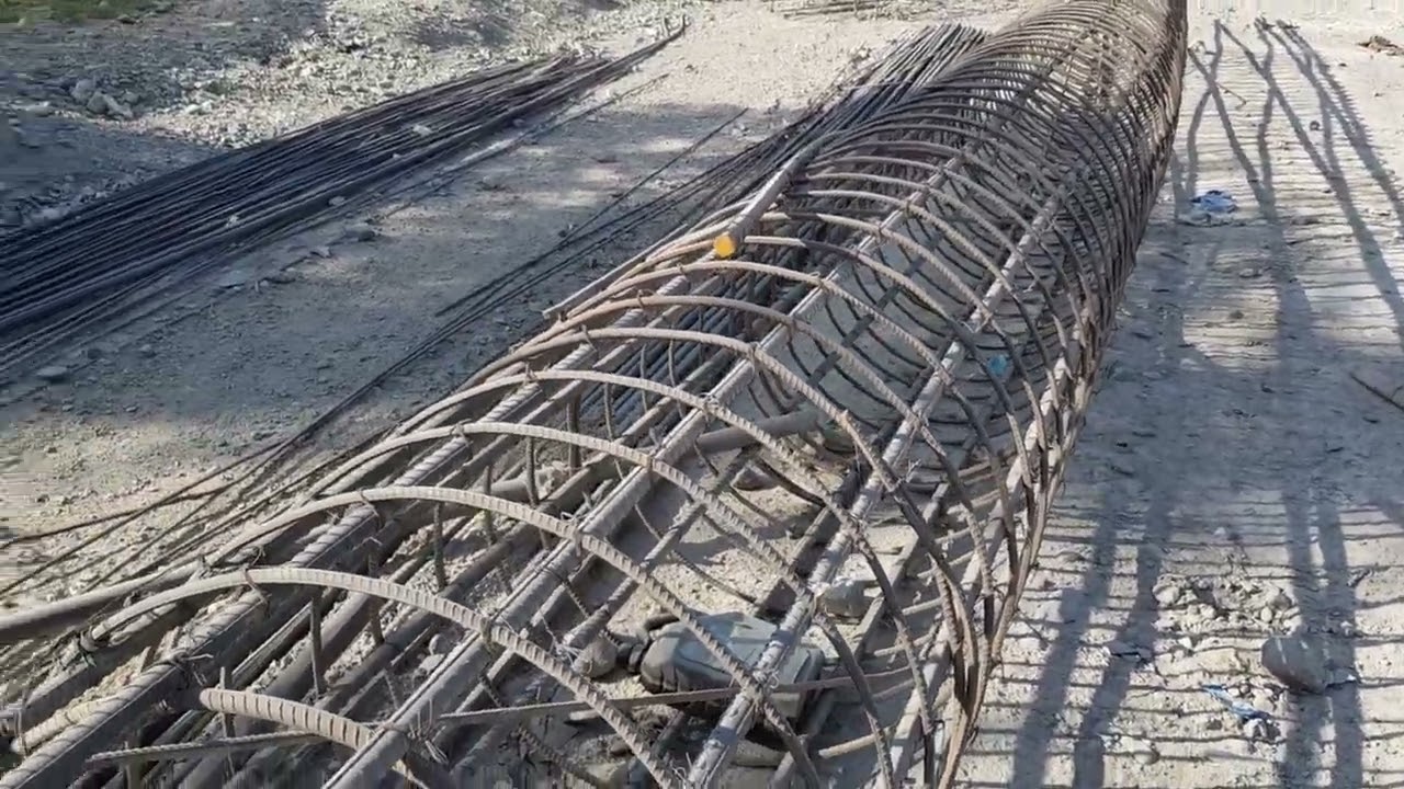 Design of 20 meter pile foundation | Geotechnical engineering steel reinforcement design of footing