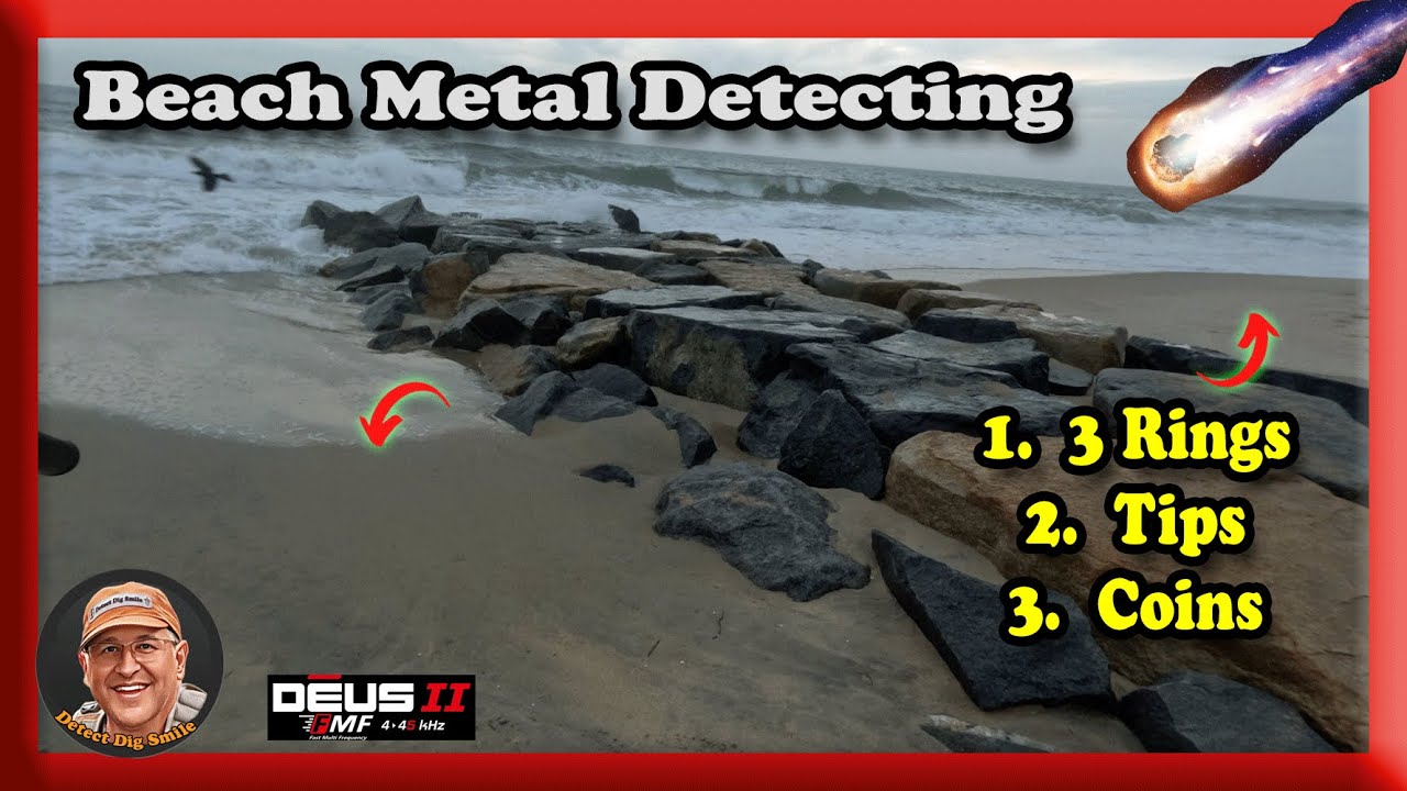 Beach Metal Detecting, OUT of this WORLD Ring Discovered!