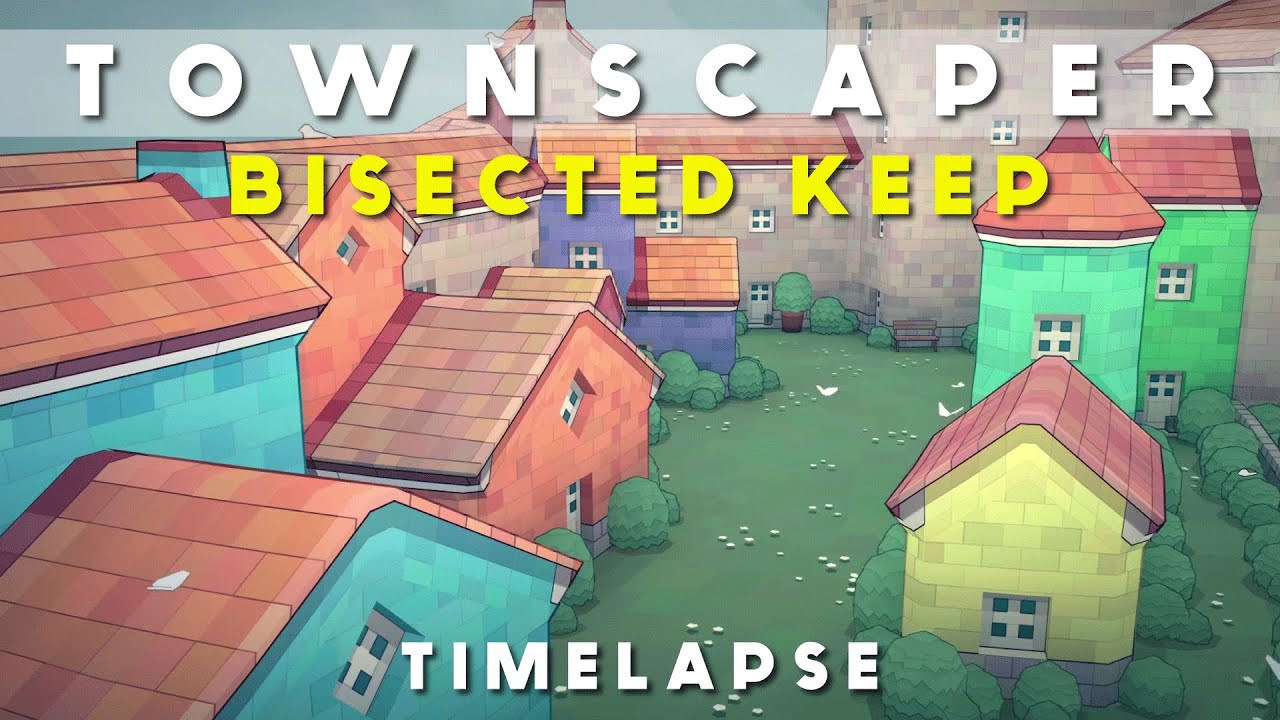 Townscaper: Bisected Keep (timelapse)
