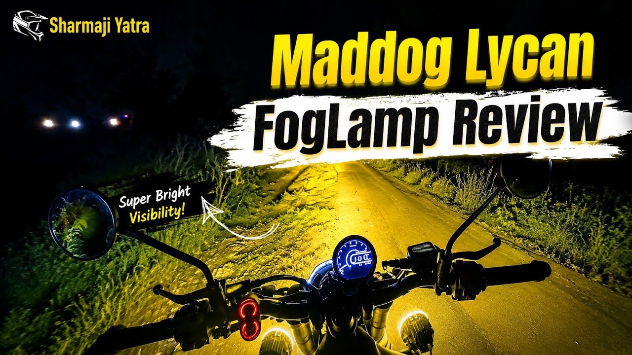 Обзор противотуманных фар Maddog Lycan | 10800 люмен | Тест аксессуара Guerrilla 450 @maddoglights