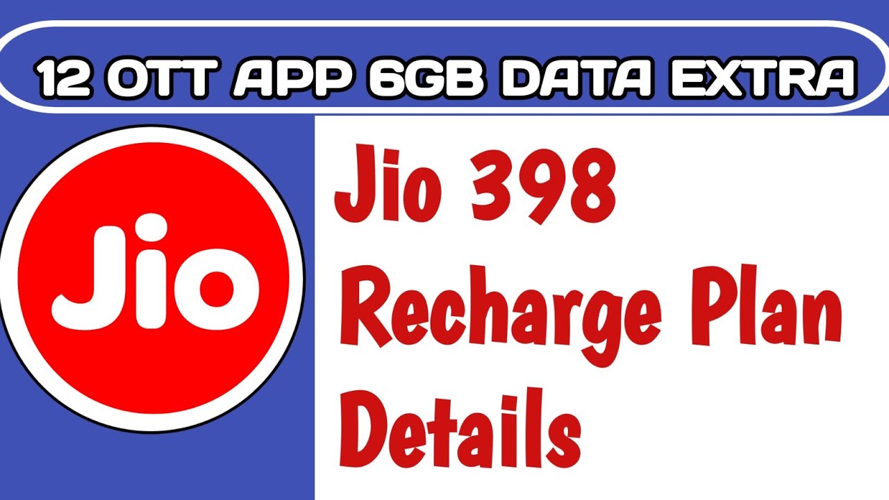 Jio 398 Recharge Plan Details // Jio 398 Recharge Pack Details