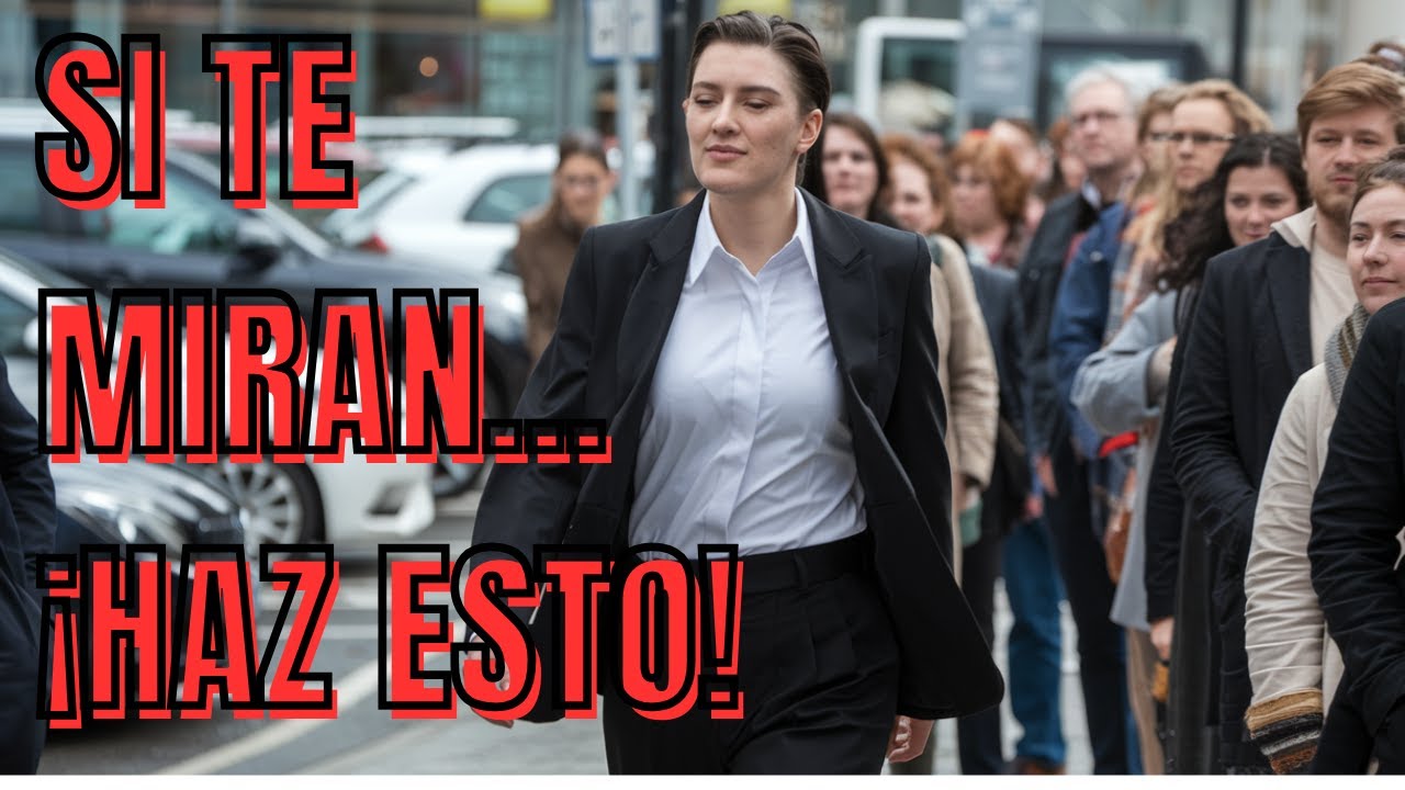 Cómo Caminar Seguro Cuando Sientes Que Todos Te Miran 👀
