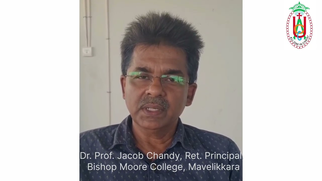UCGA | Dr. Prof Jacob Chandy, (Retd) Principal, Bishop Moore College, Mavelikkara | Felicitation 07