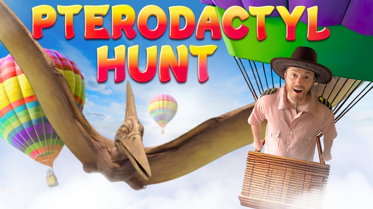 Pterodactyl Storm Quest! 🎈 Help Riley Find the Dinosaurs in the Clouds!