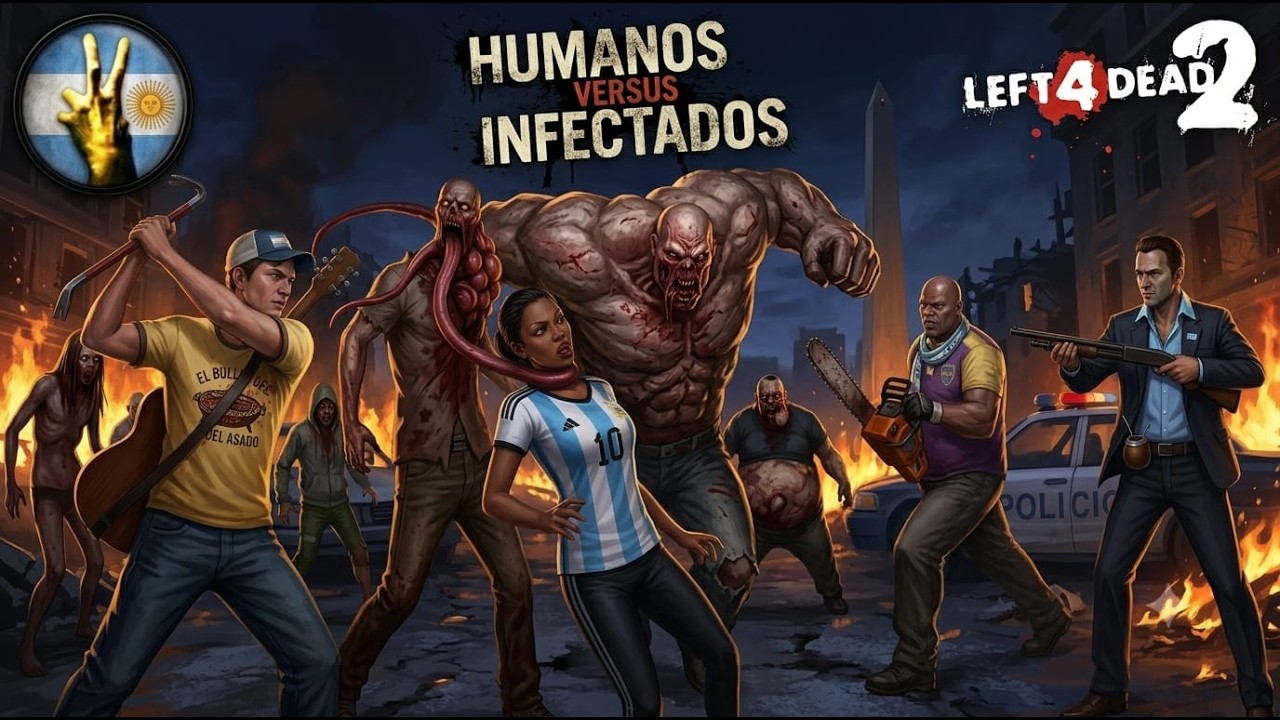 MODO VERSUS  🧟‍♀️  (LEFT 4 DEAD 2)