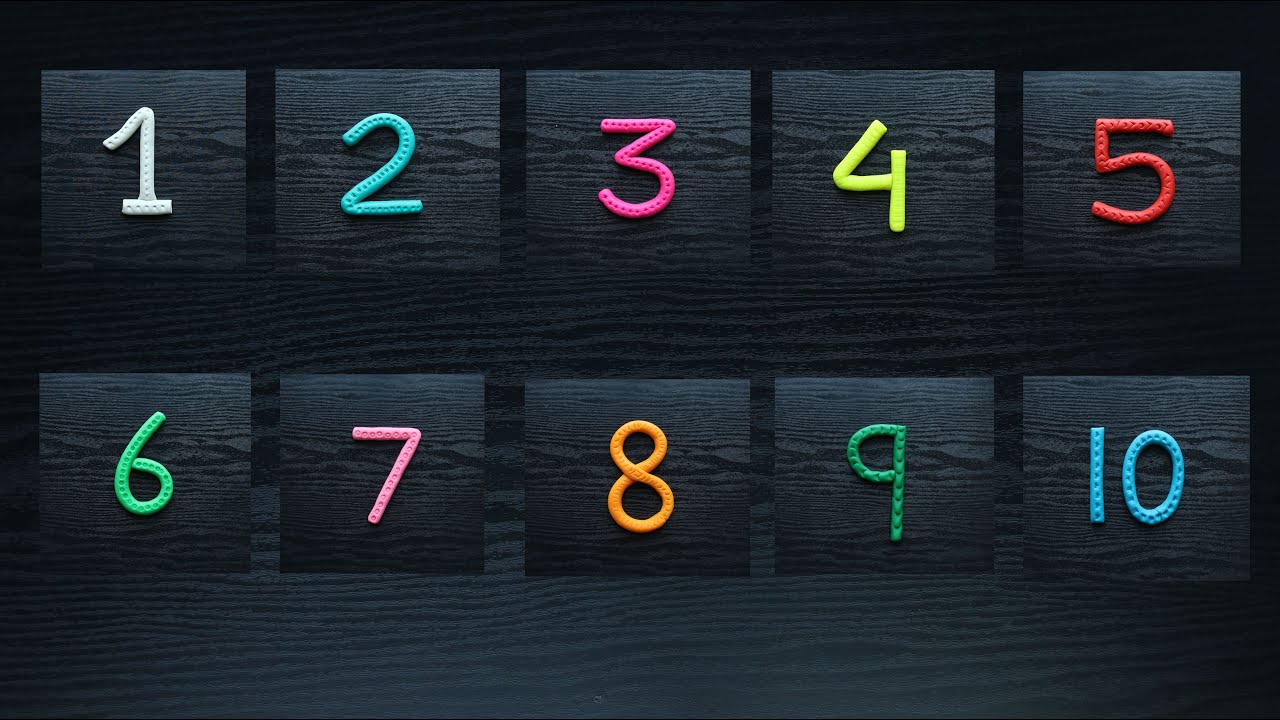 123 in Tamil | ஒன்று, இரண்டு, மூன்று எண்கள் | 123 Numbers | Color Clays