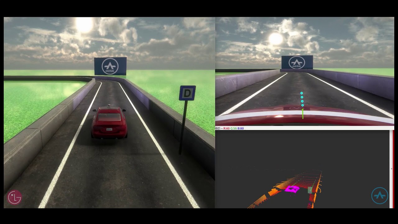 Teknofest 2020 Robotaxi Full-Scale Autonomous Vehicle Simulation - YTU AESK