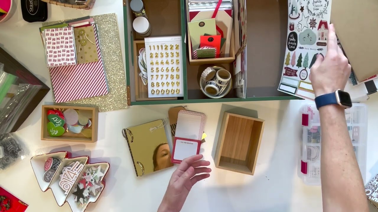 December Daily 2022 Supplies & Plan