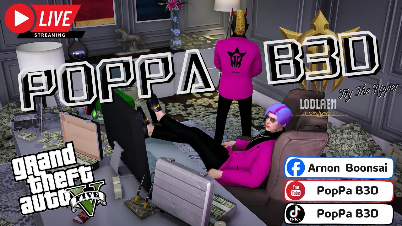 [LIVE] GTA V Roleplay : มีนัดเปิดหมวก