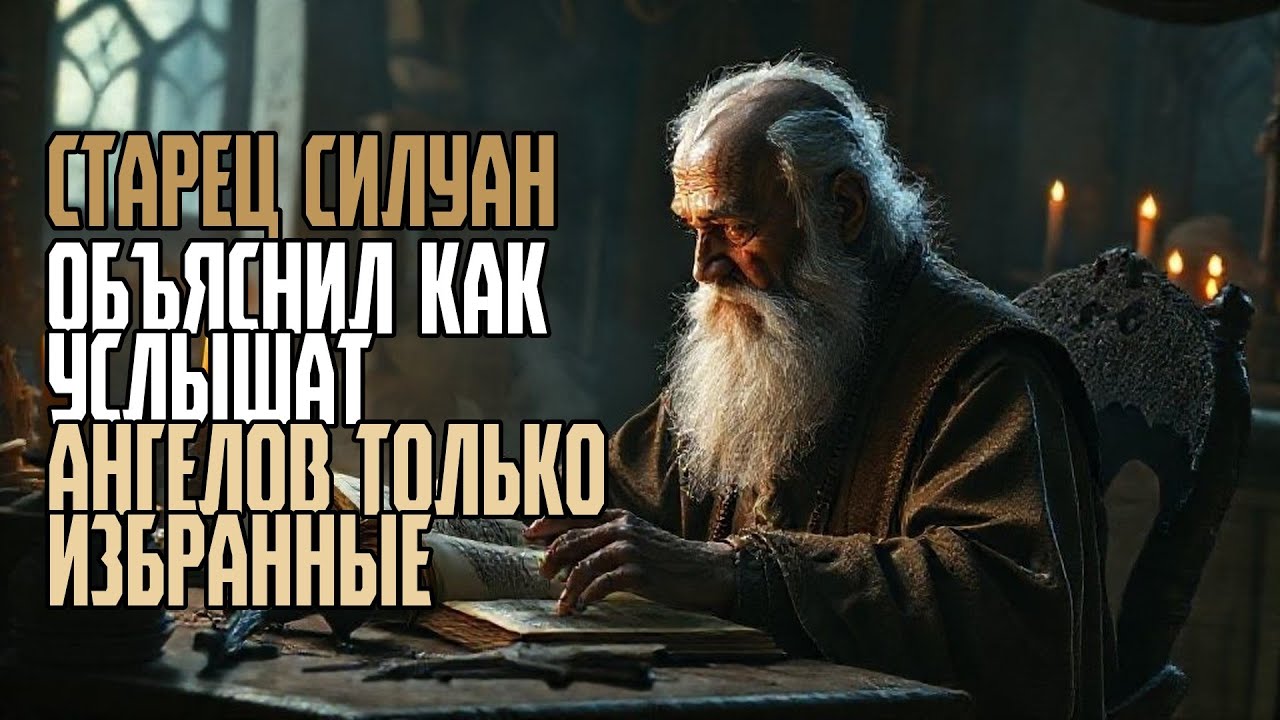 СТАРЕЦ СИЛУАН ОБЪЯСНИЛ КАК УСЛЫШАТ АНГЕЛОВ ТОЛЬКО ИЗБРАННЫЕ