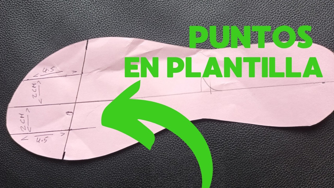 Puntos importantes para pegar la capellada