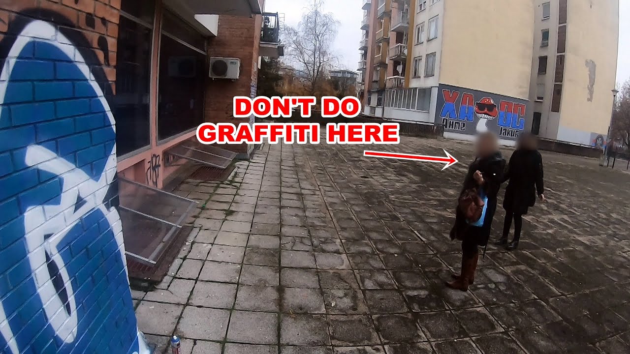 GRAFFITI IN PUBLIC