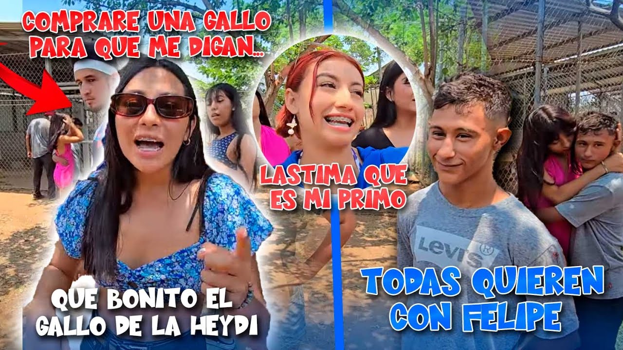 HOY ES UN DÍA MUY ESPECIAL PARA FELIPE, se baño y se peino, las bichas ahora si quieren con el