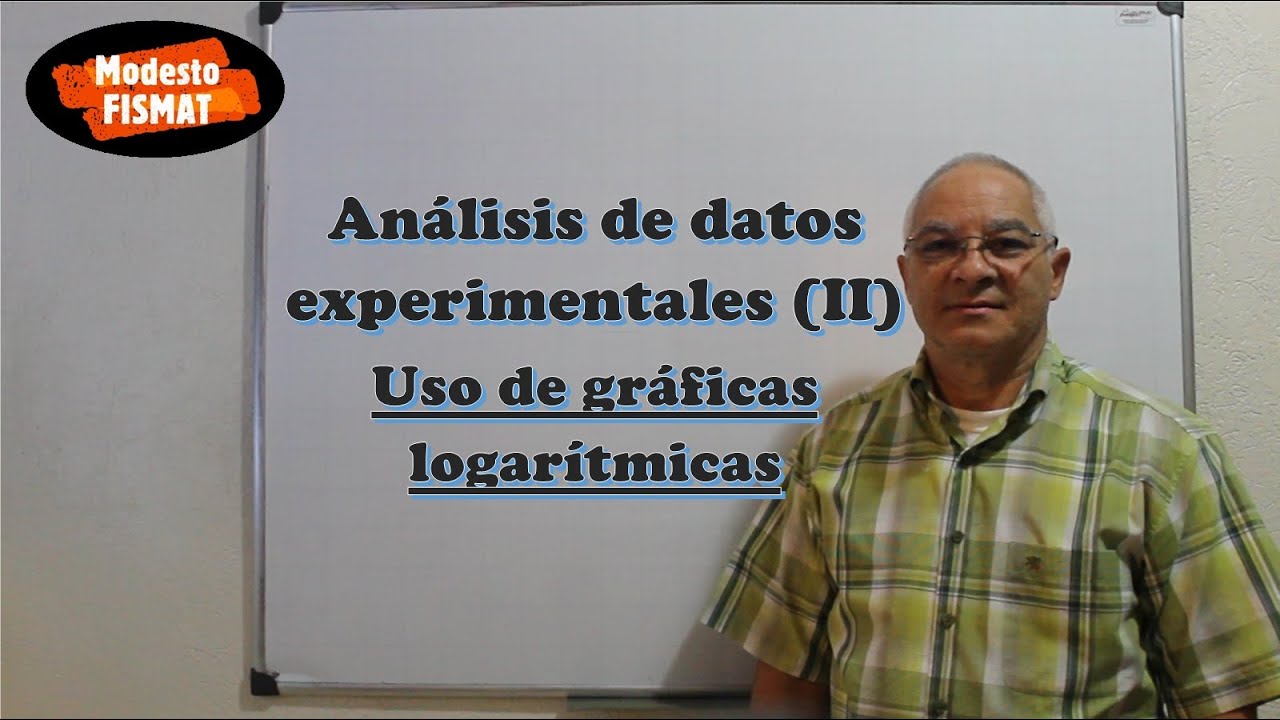 Análisis de datos experimentales (II) - Uso de gráficas logarítmicas