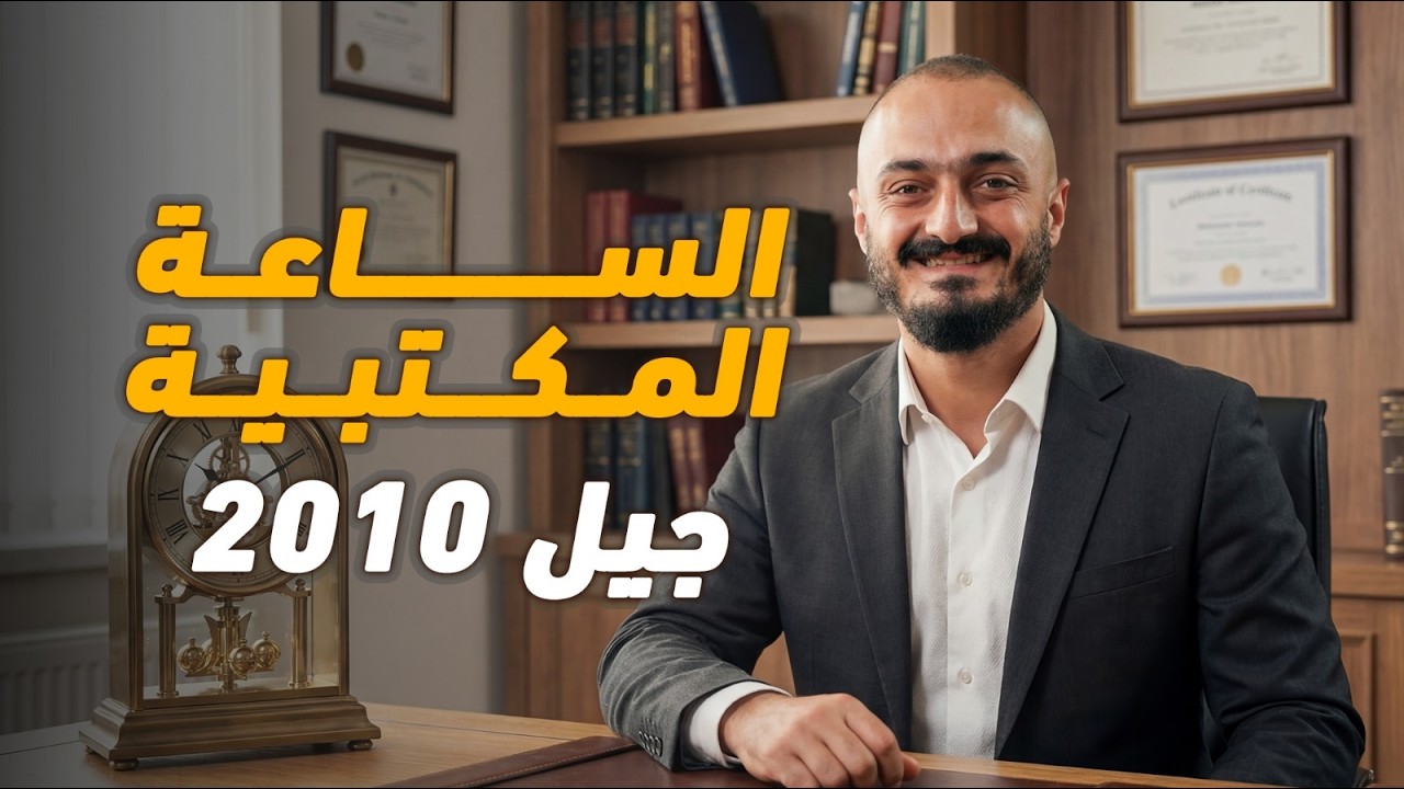 الساعة المكتبية لجيل 2010 - مراجعة الدرس الأول - كثيرات الحدود