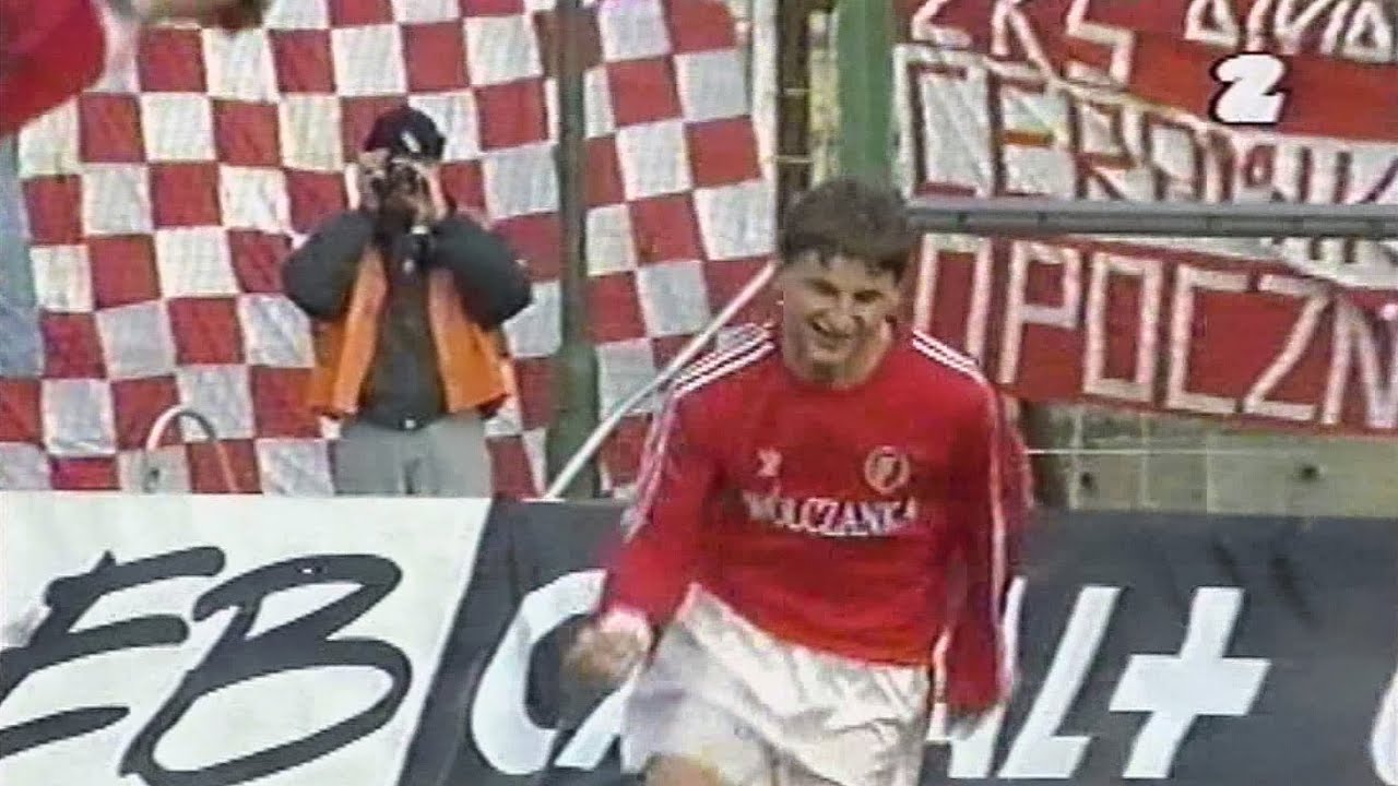 Widzew Ł&oacute;dź - G&oacute;rnik Zabrze 4:1 (30.03.1996)