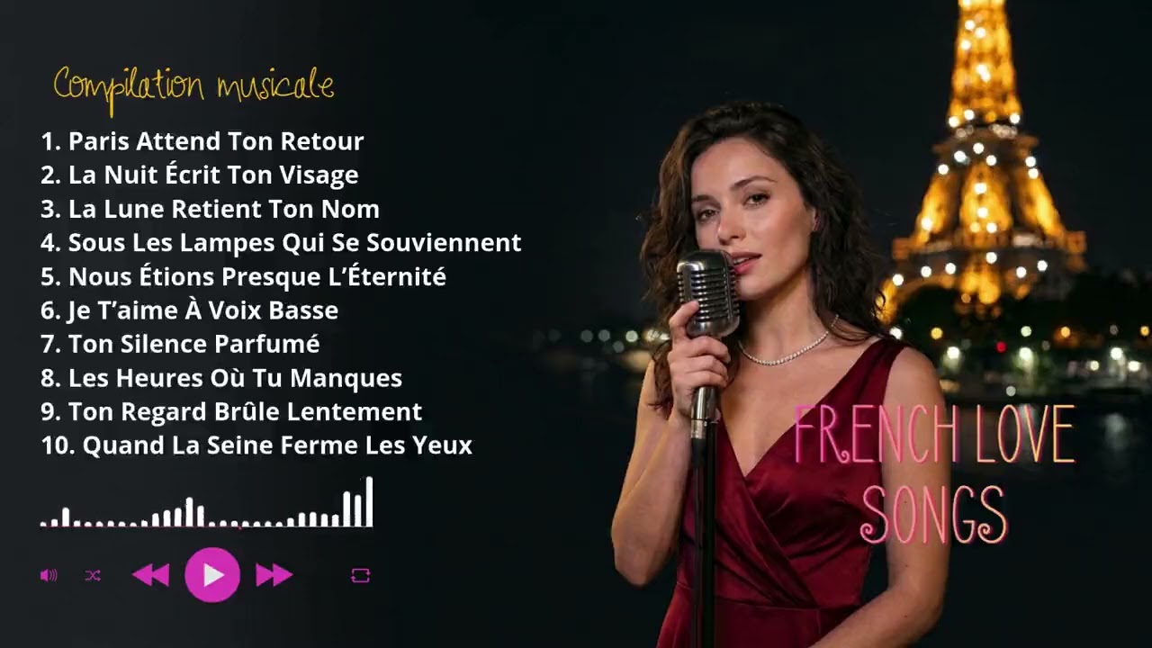 Paris Music 🇫🇷 Beautiful Romantic French Music for Relaxing Moments