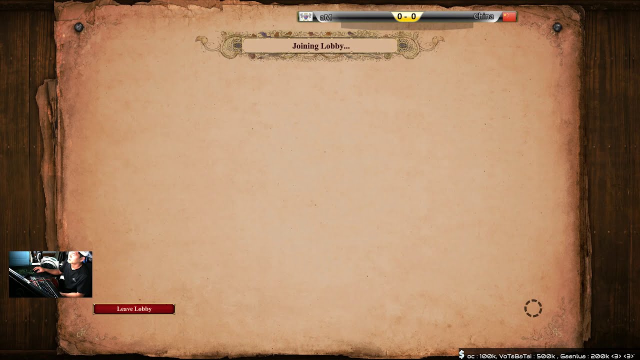 [ TeTe Invitational 3v3  ] 17/04 22h00 Day 10 : aM vs China BO5