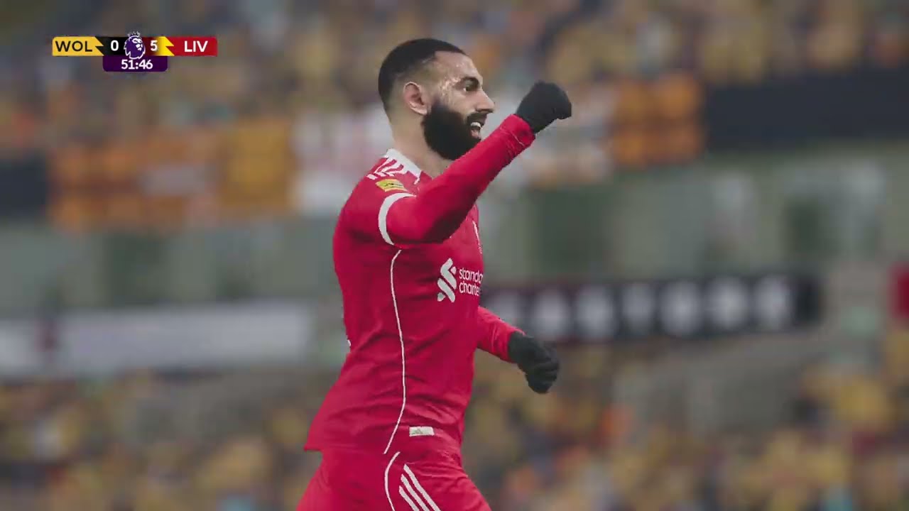 Wolves vs Liverpool | Premier League 2025/26 | eFootball PES Simulation