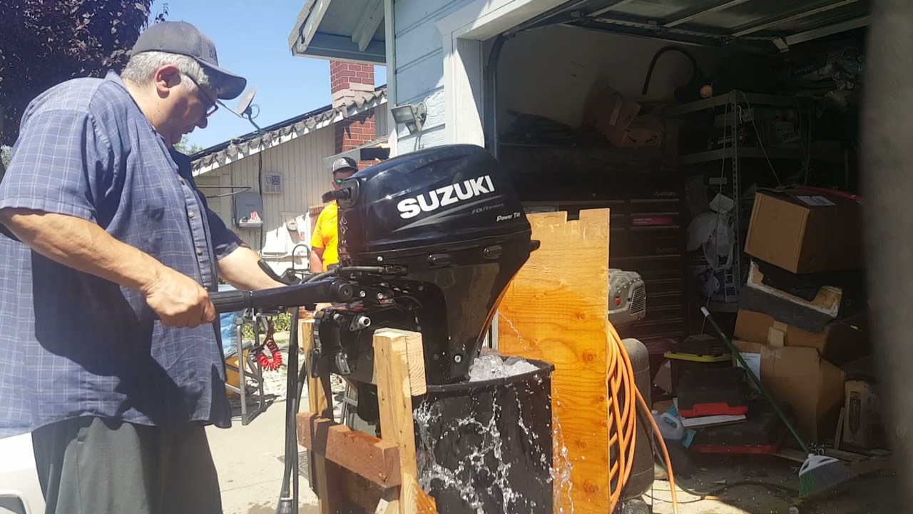 Suzuki 9.9BTH break in