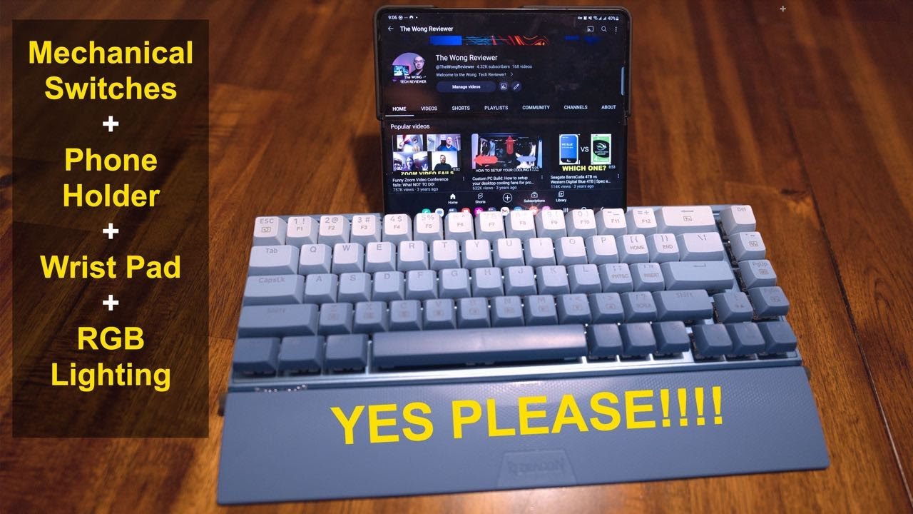 Redragon Aluminum RGB Mechanical Keyboard | Review