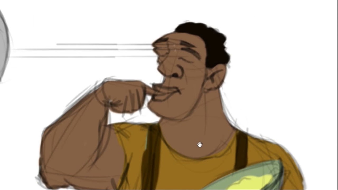 character design african chef
