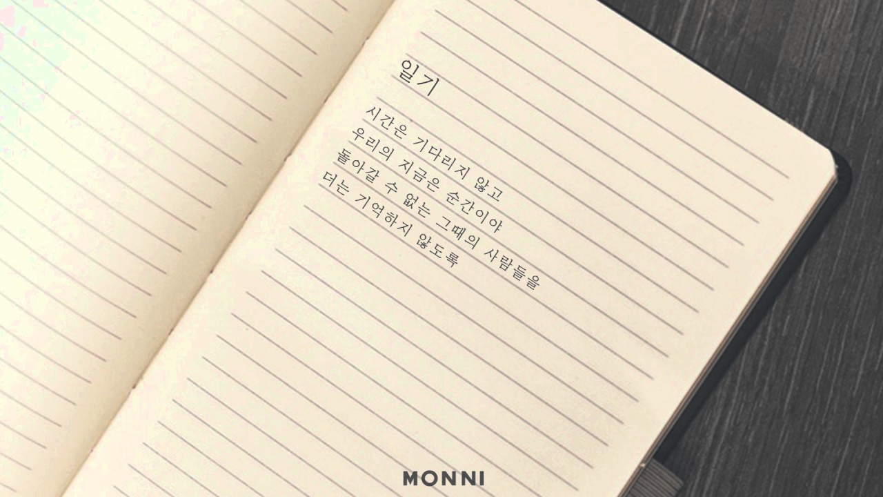 [몽니MONNI] 일기(best album ver.)