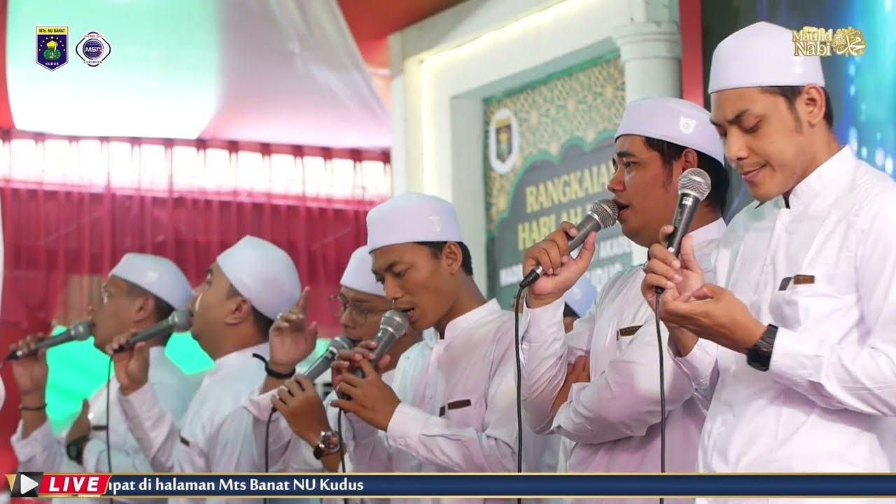 Mahallul Qiyam & Doa || Az Zahir Live MTs NU Banat Kudus 2023