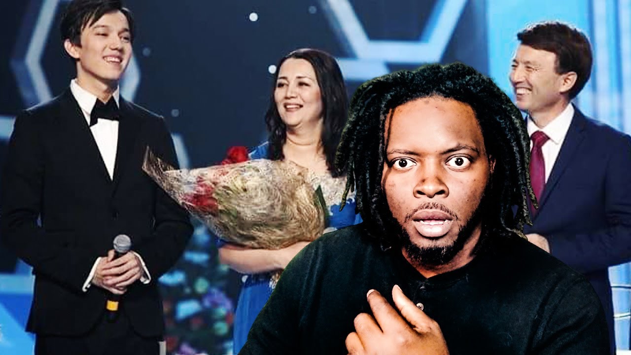 FIRST TIME REACTING TO DIMASH HIS PARENTS SING 